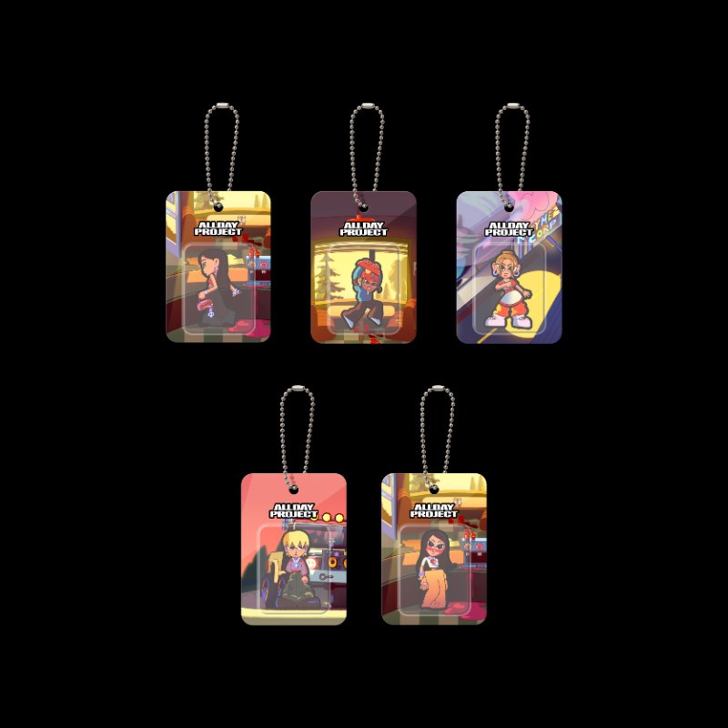 ALLDAY PROJECT 1st EP OFFICIAL MERCH Goods - CARTOON MINI KEYRING_184092.jpg