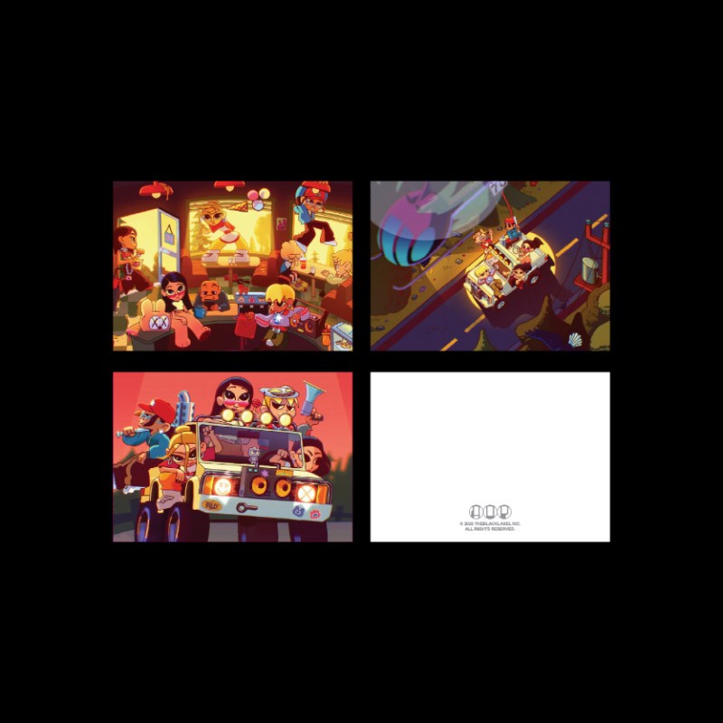 ALLDAY PROJECT 1st EP OFFICIAL MERCH Goods - CARTOON POSTCARD_184089.jpg