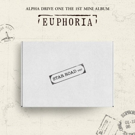 ALPHA DRIVE ONE 1st Mini Album - EUPHORIA (STAR ROAD Ver.) CD_183646.jpg