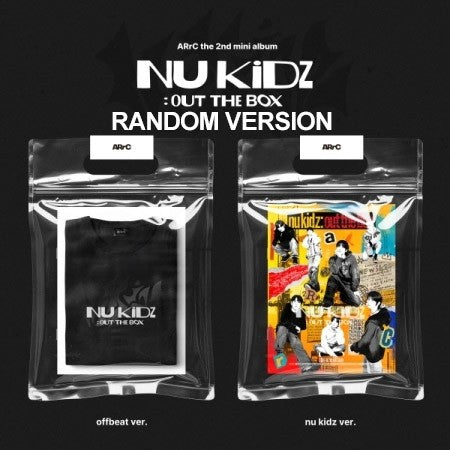 ARrC 2nd Mini Album - nu kidz: out the box (Random Ver.) CD_169701.jpg