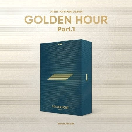 ATEEZ 10th Mini Album - GOLDEN HOUR : Part.1 (BLUE HOUR VER.) CD_157769.jpg