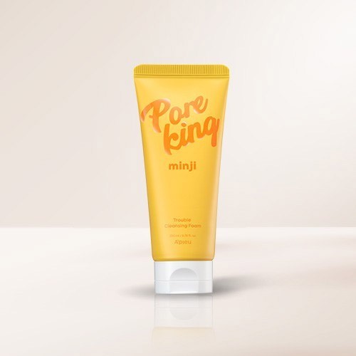 [ A'PIEU ] Pore King Minji Trouble Cleansing Foam 200ml_167887.jpg