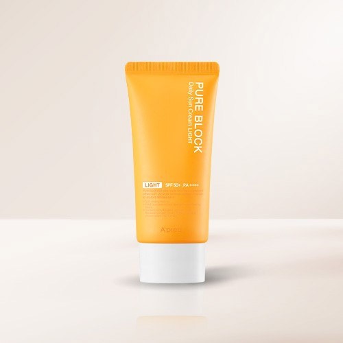 [ A'PIEU ] Pure Block Natural Daily Suncream Light SPF50+ PA++++ 50ml_167886.jpg