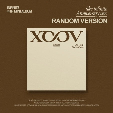 [Anniversary] INFINITE 8th Mini Album - LIKE INFINITE (Random Ver.) CD_169988.jpg