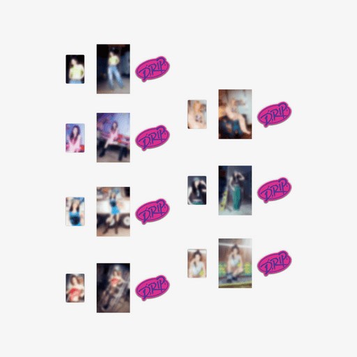 BABYMONSTER DRIP Goods - MAGNET + POSTCARD SET_166162.jpg