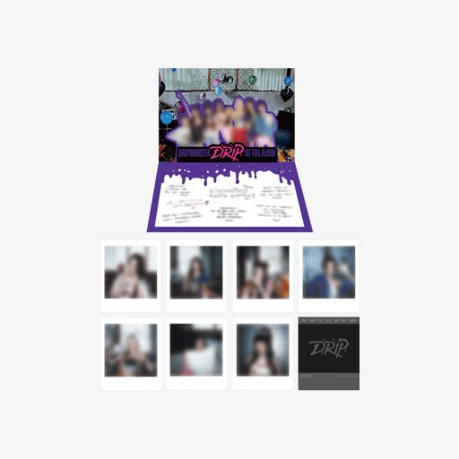 BABYMONSTER DRIP Goods - POP-UP CARD SET_166159.jpg