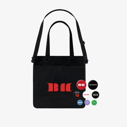 BABYMONSTER SEE YOU THERE Goods - 2WAY PVC WINDOW BAG + BUTTON PIN SET_162114.jpg