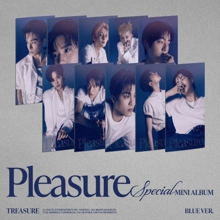 [BLUE] TREASURE Special Mini Album - PLEASURE (Random Ver.) CD_170839.jpg
