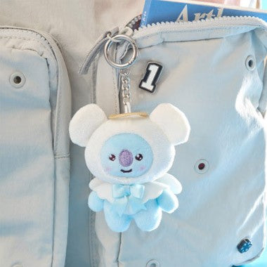 BT21 Angel & Villain Goods - Angel Plush Keyring_167695.jpg