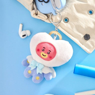 BT21 Angel & Villain Goods - Angel Plush Keyring_167699.jpg