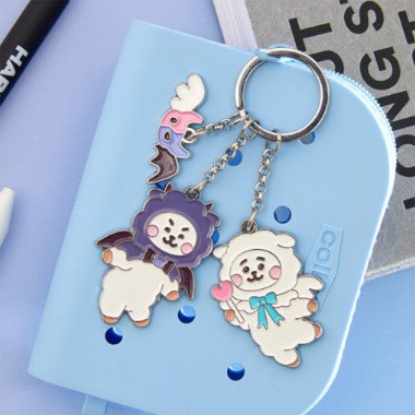 BT21 Angel & Villain Goods - Metal Keyring_167702.jpg