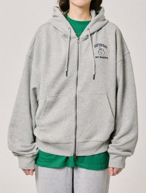 BT21 BASIC Goods - COOKY Hoodie Zip-up Melange Gray_164119.jpg