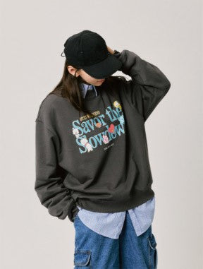 BT21 BASIC Goods - GROUP Sweatshirt Charcoal_164130.jpg