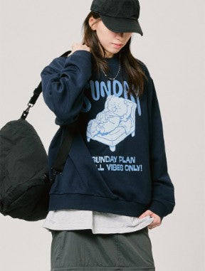 BT21 BASIC Goods - RJ Sweatshirt Navy_164142.jpg