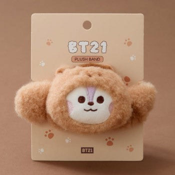 BT21 Baby More Fluppy Goods - Face Plush Band_182035.jpg