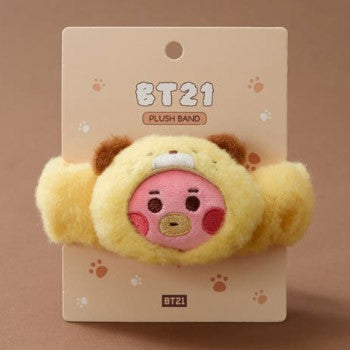 BT21 Baby More Fluppy Goods - Face Plush Band_182038.jpg