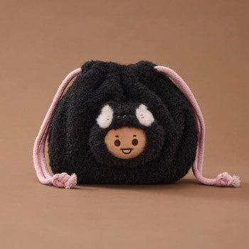 BT21 Baby More Fluppy Goods - Face Plush String Pouch_182030.jpg