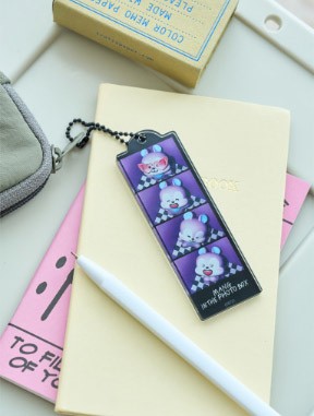 BT21 MANG BASIC Goods - 4Cut Keyring_159417.jpg