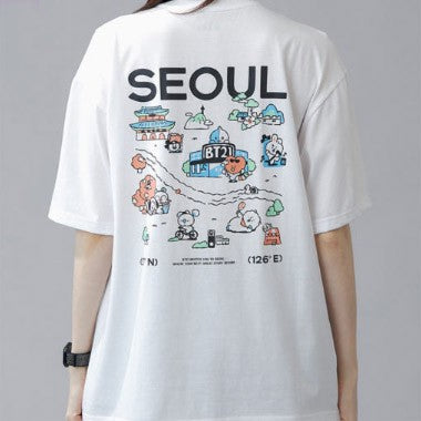 BT21 Seoul Edition Goods - T-Shirt White Ver.1_172678.jpg