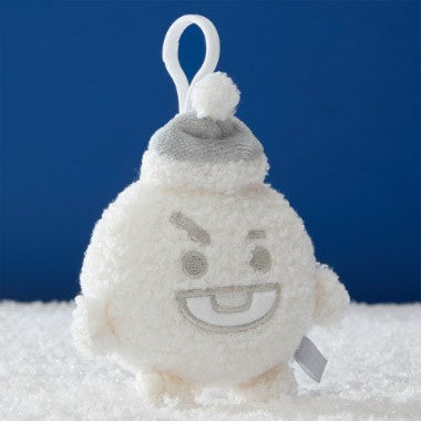 BT21 Snow Man Goods - Plush Keyring_182986.jpg