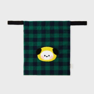 BT21 minini Basic Check Goods - String Pouch_166343.jpg
