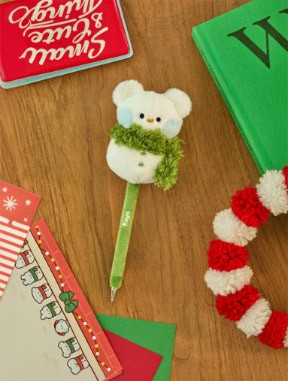 BT21 minini Petit Holiday Goods - Snowman Plush_166916.jpg