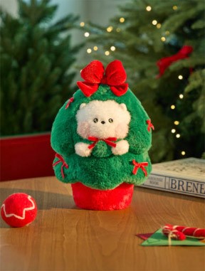 BT21 minini Petit Holiday Goods - Tree Plush_166908.jpg