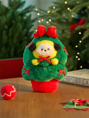 BT21 minini Petit Holiday Goods - Tree Plush_166912.jpg