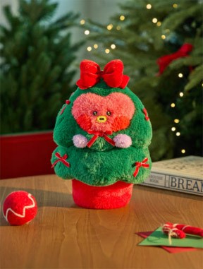 BT21 minini Petit Holiday Goods - Tree Plush_166913.jpg