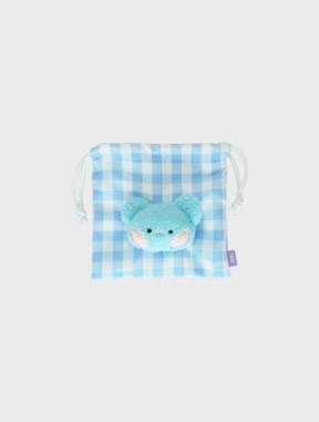 BTS Line Friends Collaboration Goods - minini Face Pouch_153138.jpg