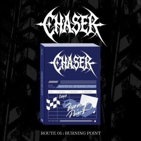 CHASER 1st Mini Album - ROUTE 01 : BURNING POINT (GRID ver.) CD_186164.jpg