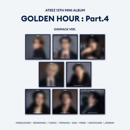 [DIGIPACK] ATEEZ 13th Mini Album - GOLDEN HOUR : Part.4 (Random Ver.) CD_185059.jpg