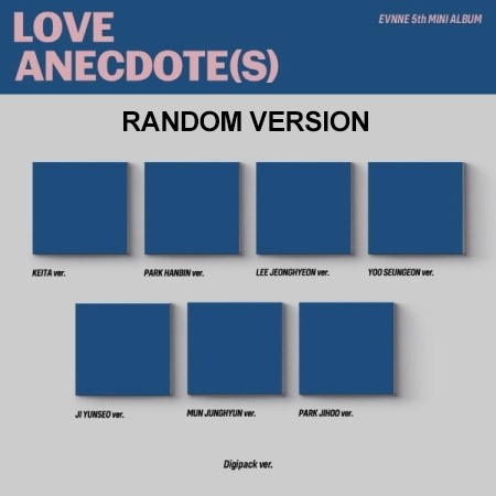 [DIGIPACK] EVNNE 5th Mini Album - LOVE ANECDOTE(S) (Random Ver.) CD_176318.jpg