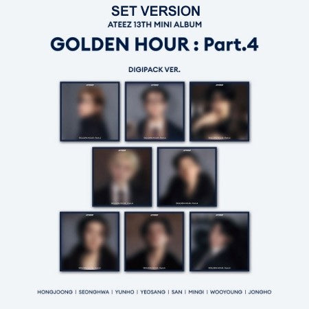 [DIGIPACK][SET] ATEEZ 13th Mini Album - GOLDEN HOUR : Part.4 (SET Ver.) 8CD_185142.jpg