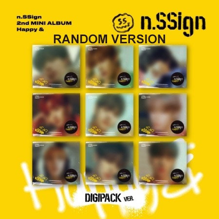 [DIGIPACK] n.SSign 2nd Mini Album - Happy & (Random Ver.) CD_154206.jpg