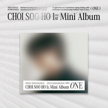 [Digipack] CHOI SOO HO 1st Mini Album - ONE CD_171421.jpg