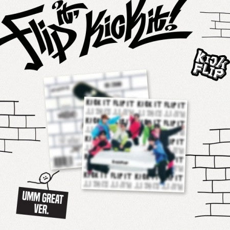 [Digipack] KickFlip 1st Mini Album - Flip it, Kick it! (Umm Great Ver.) CD_168406.jpg
