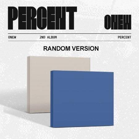 [Digipack] ONEW 2nd Album - PERCENT (Random Ver.) CD_175340.jpg