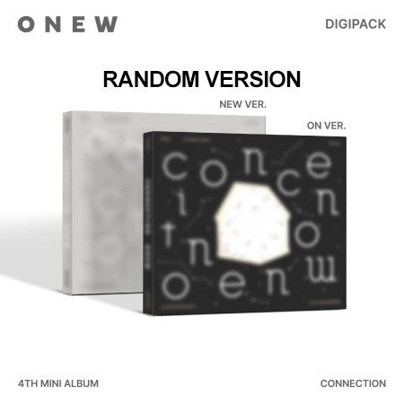 [Digipack] ONEW 4th Mini Album - CONNECTION (Random Ver.) CD_167809.jpg