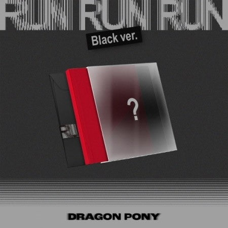 Dragon Pony EP Album - RUN RUN RUN (BLACK Ver.) CD + Poster_186257.jpg