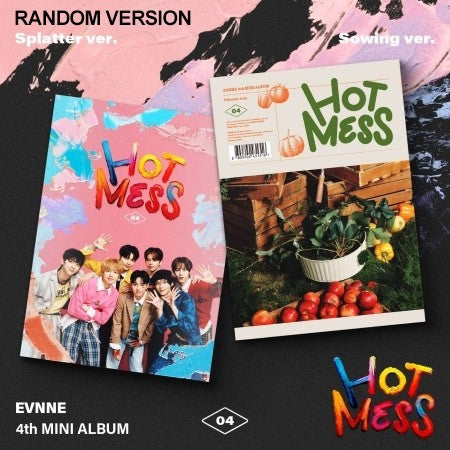 EVNNE 4th Mini Album - HOT MESS (Random Ver.) CD + Poster_169373.jpg
