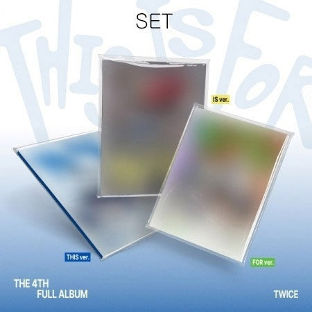 [THIS / IS / FOR][SET] TWICE 4th Album - THIS IS FOR (SET Ver.) 3CD + 3Poster_174194.jpg