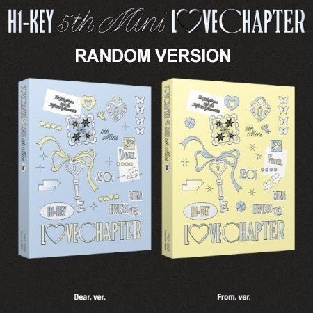 H1-KEY 5th Mini Album - LOVECHAPTER (Random Ver.) CD_186348.jpg
