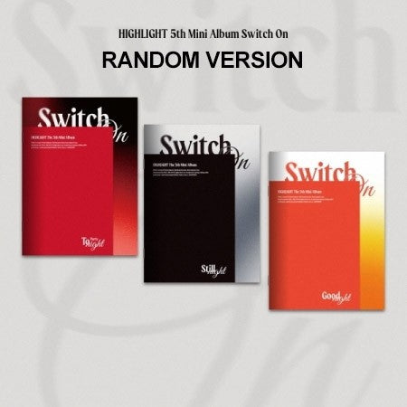 HIGHLIGHT 5th Mini Album - Switch On (Random Ver.) CD_155525.jpg