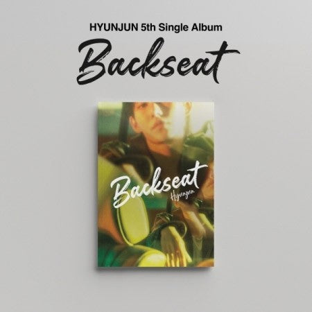 Hyunjun 5th Single Album - Backseat CD_157570.jpg
