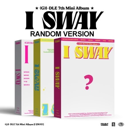 I-DLE 7th Mini Album - I SWAY (Random Ver.) CD + Poster_159618.jpg