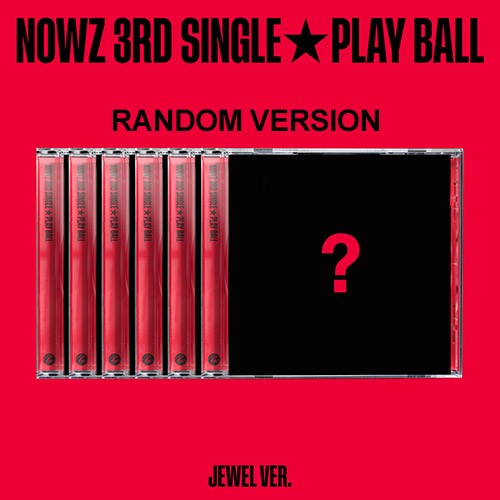 [JEWEL] NOWZ 3rd Single Album - Play Ball (Random Ver.) CD + Poster_182352.jpg