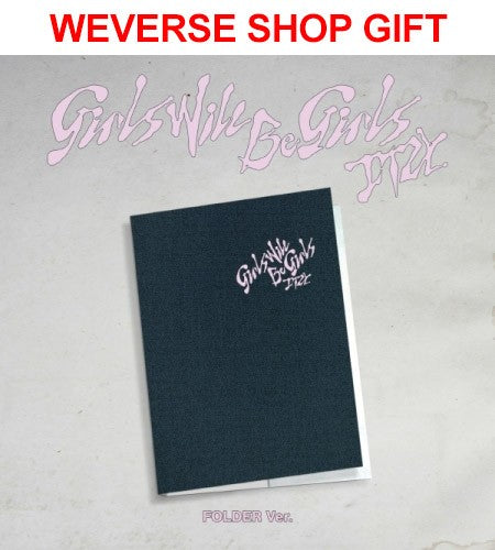 [JYP Shop Gift] ITZY Album - Girls Will Be Girls (Folder Ver.) CD_173714.jpg