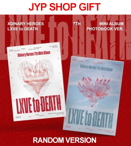 [JYP Shop Gift][Photobook] Xdinary Heroes 7th Mini Album - LXVE TO DEATH (Random Ver.) CD_180649.jpg