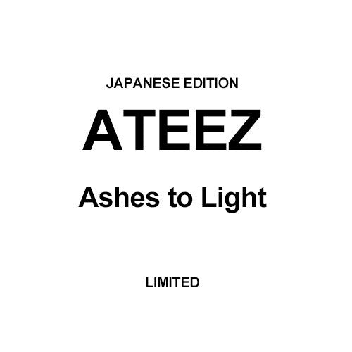 [Japanese Edition] ATEEZ Album - Ashes to Light (Limited) CD_177256.jpg
